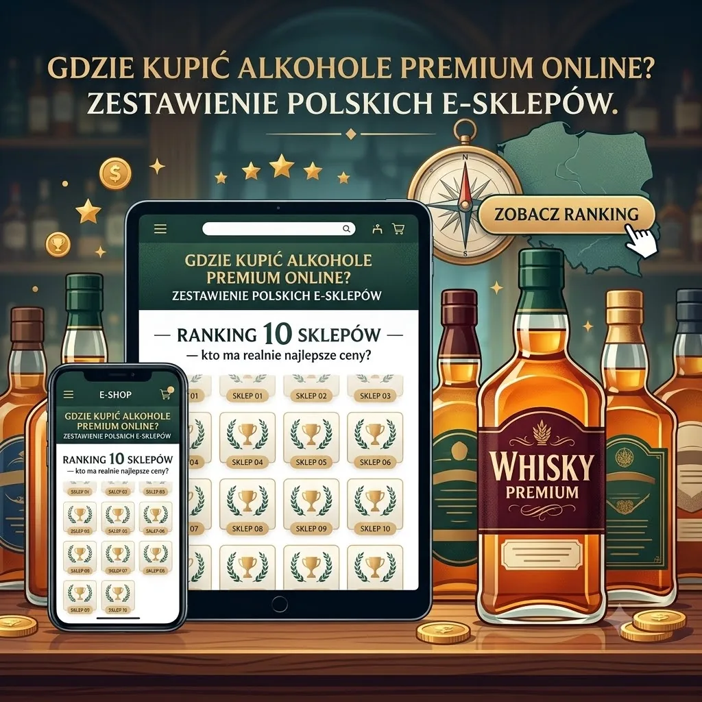 Zestawienie polskich e-sklepów sprzedających whisky — czerwiec 2026