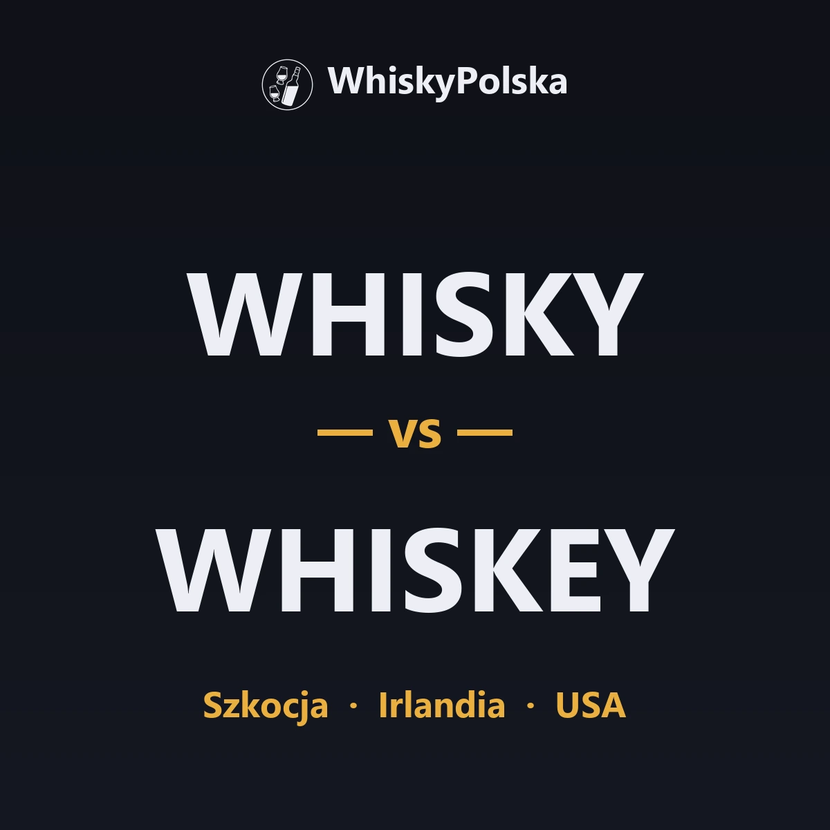 Czym różni się whisky od whiskey? Pisownia, kraje i styl