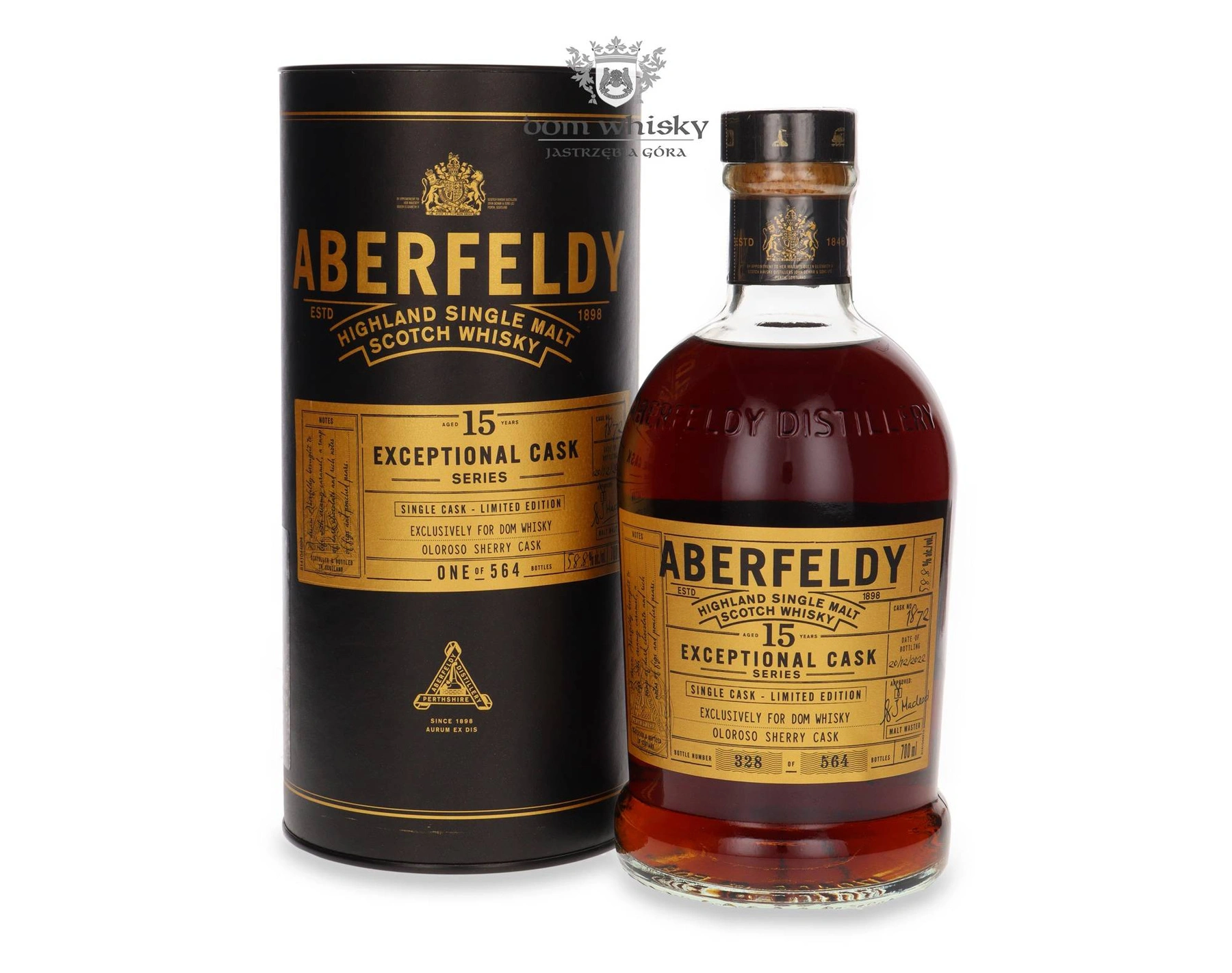 Aberfeldy 15 YO Exceptional Cask Dom Whisky Edition