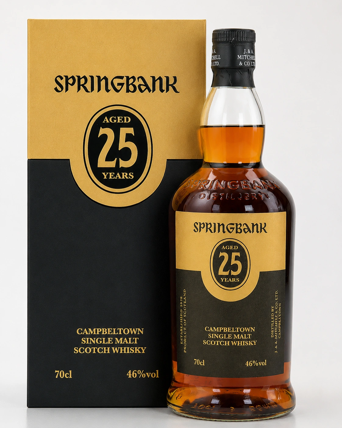 Springbank 25 YO Single Malt Whisky