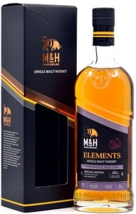M&h Elements Pomegranate Wine Cask Single Malt
