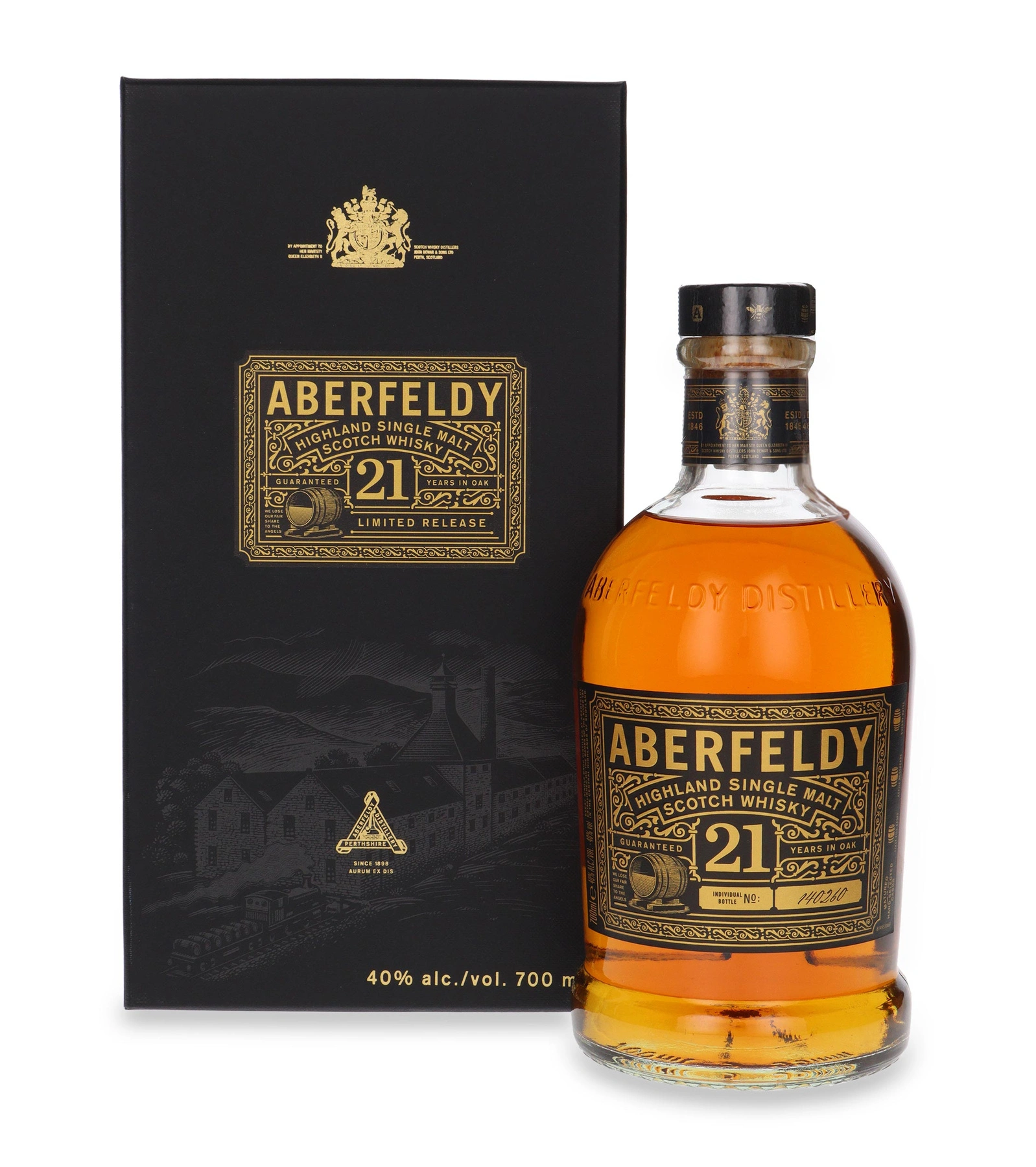 Aberfeldy 21 YO Single Malt Scotch Whisky Limited Release