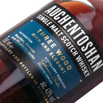 Auchentoshan Three Wood Rich And Elegant
