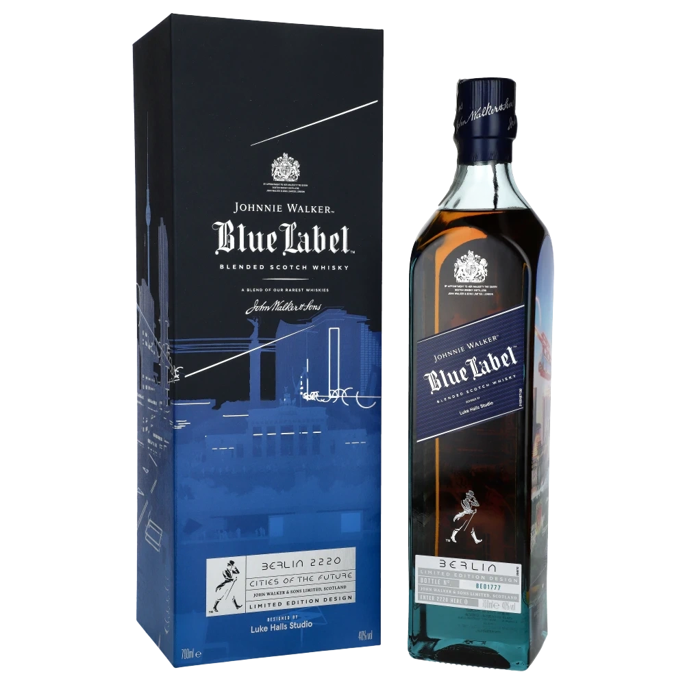 Johnnie Walker Blue Label Cities Of The Future Limited Edition Design City X Berlin