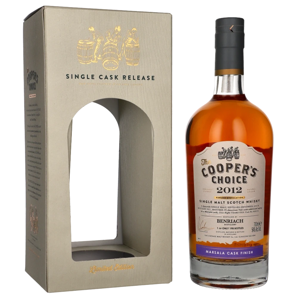 Coopers Choice Benriach Marsala Cask Finish 8 YO