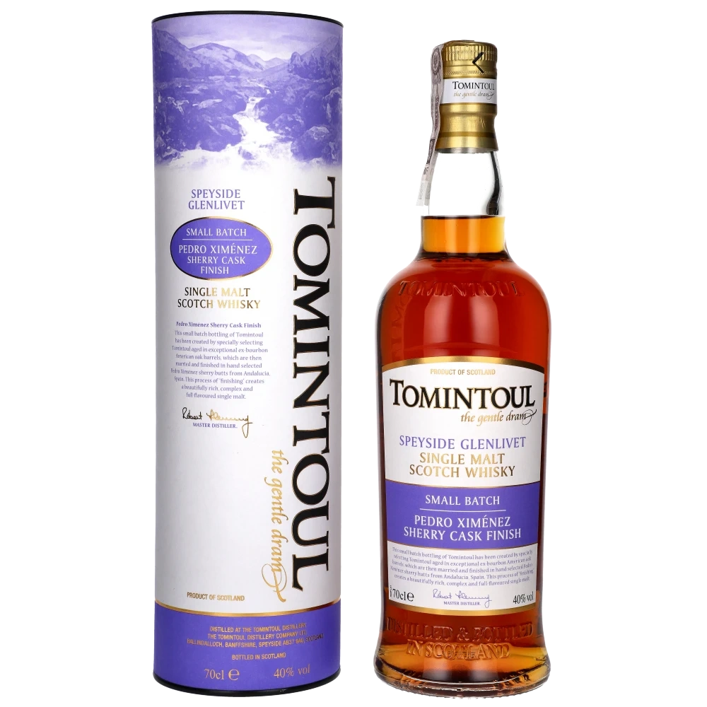 Tomintoul Small Batch Pedro Ximenez Sherry Cask