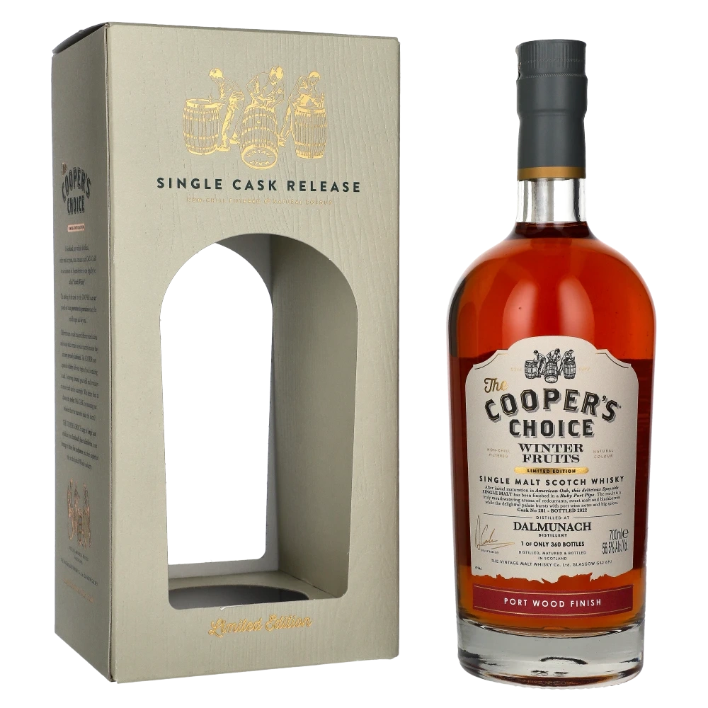 Coopers Choice Dalmunach Winter Fruits Port Wood Finish