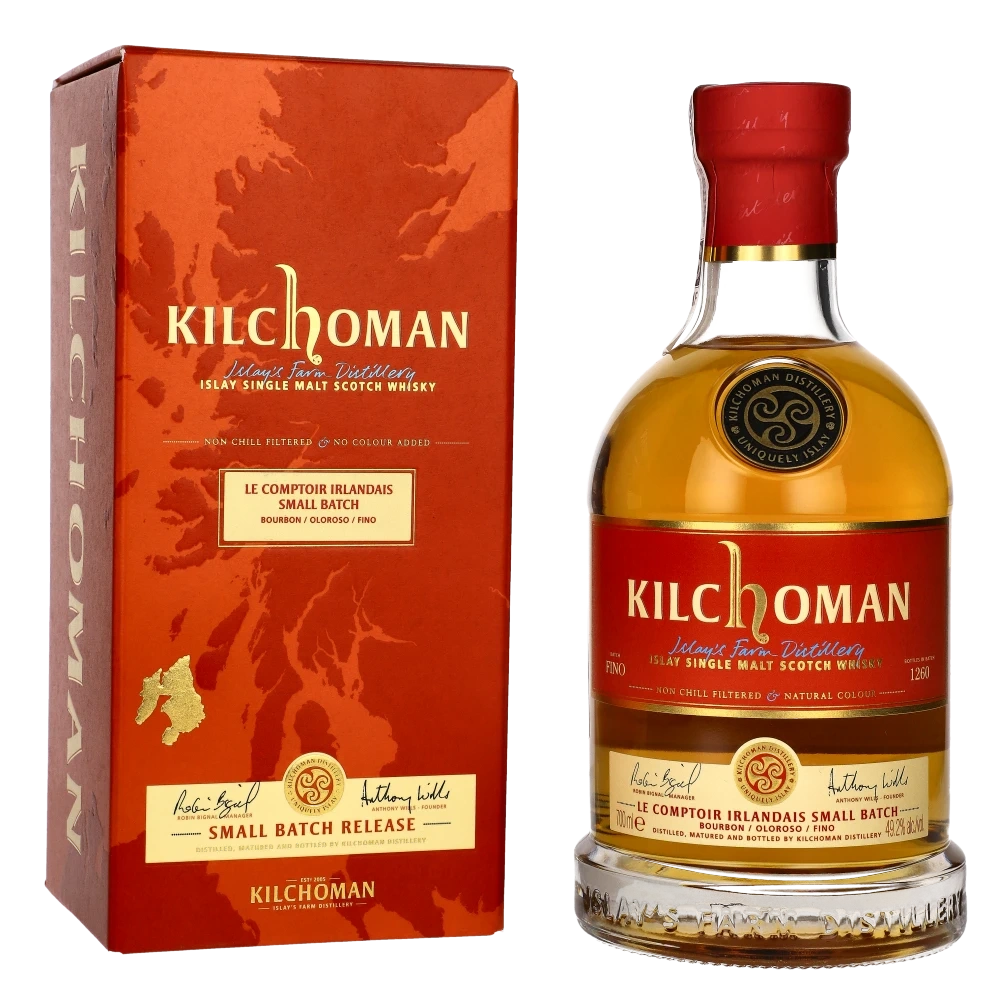 Kilchoman Le Comptoir Irlandais Small Batch Bourbon