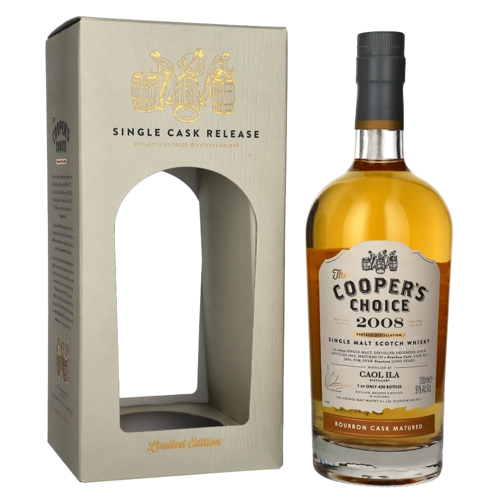Coopers Choice Caol Ila 2008 14 YO Bourbon Cask Matured