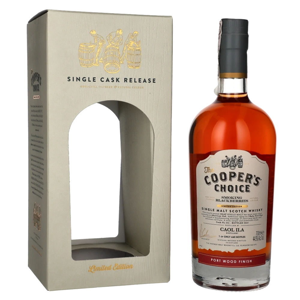 Coopers Choice Caol Ila Smoking Blackberries Port Wood Finish