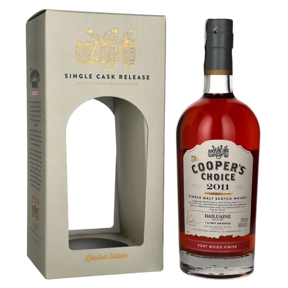 Coopers Choice Dailuaine 2011 11 YO Port Wood Finish