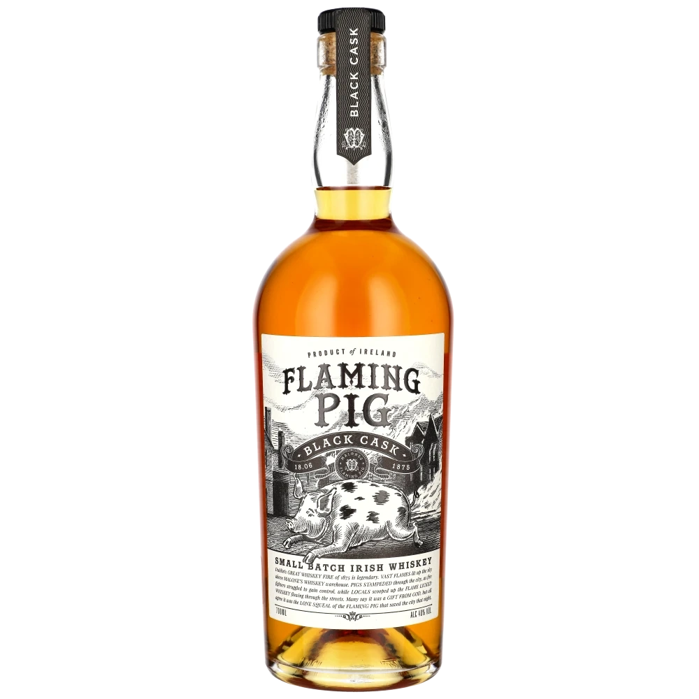 Flaming Pig Black Cask