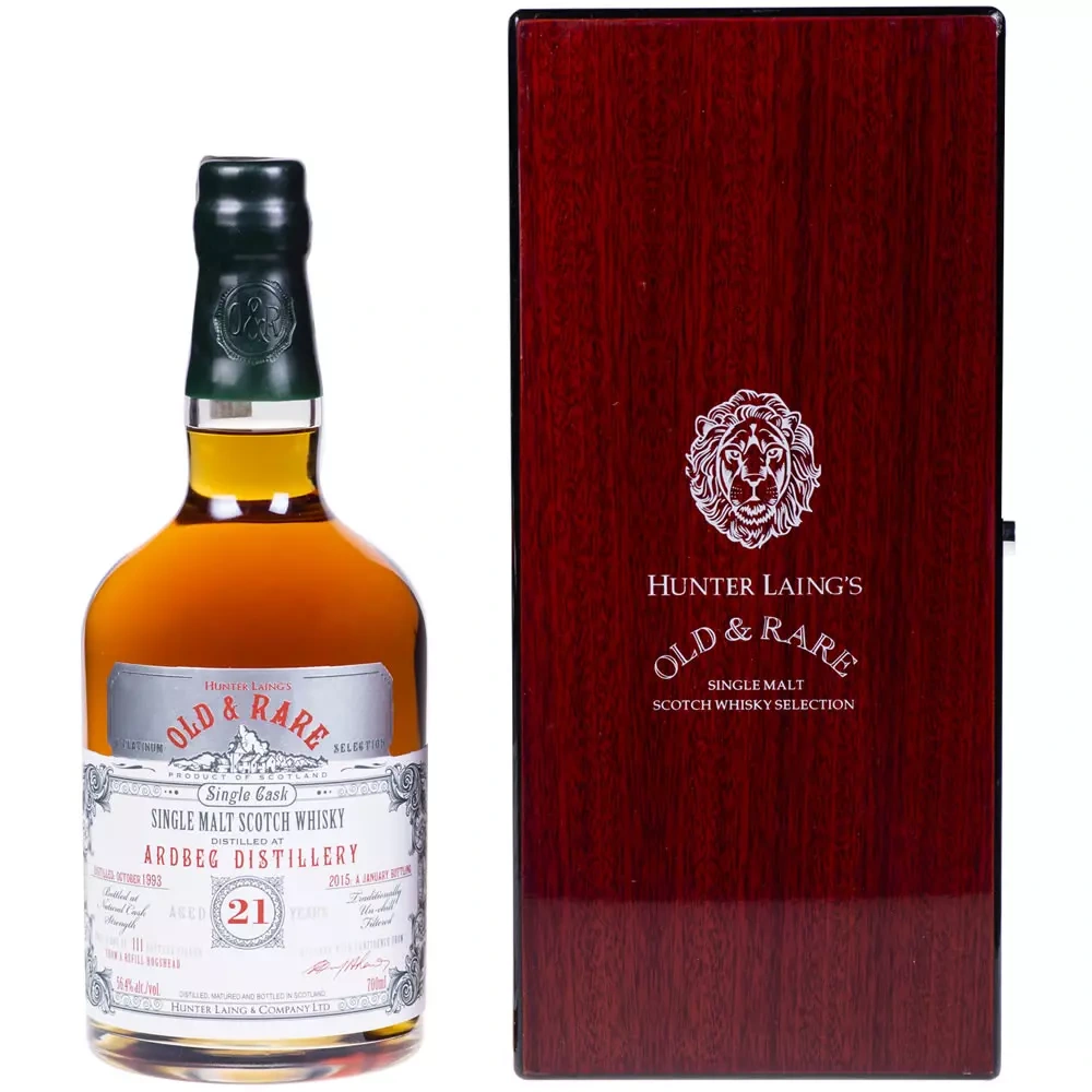 Hunter Laing 21 YO Old & Rare Ardbeg 1993