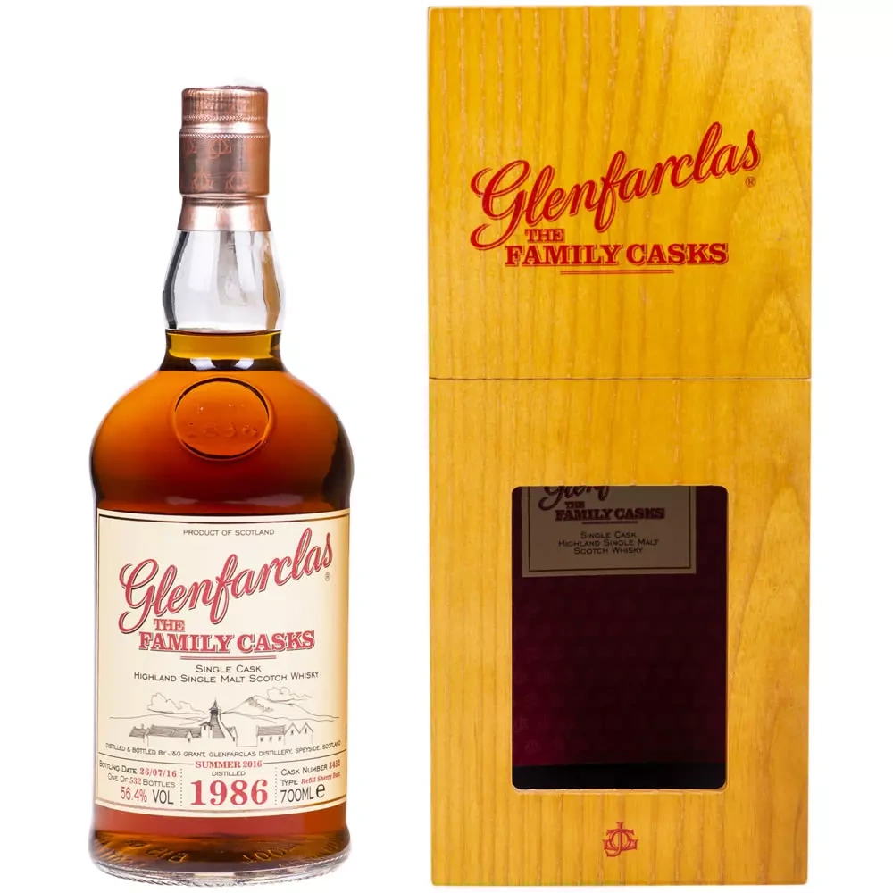 Glenfarclas 1986 Summer 2016 Cask No 3452