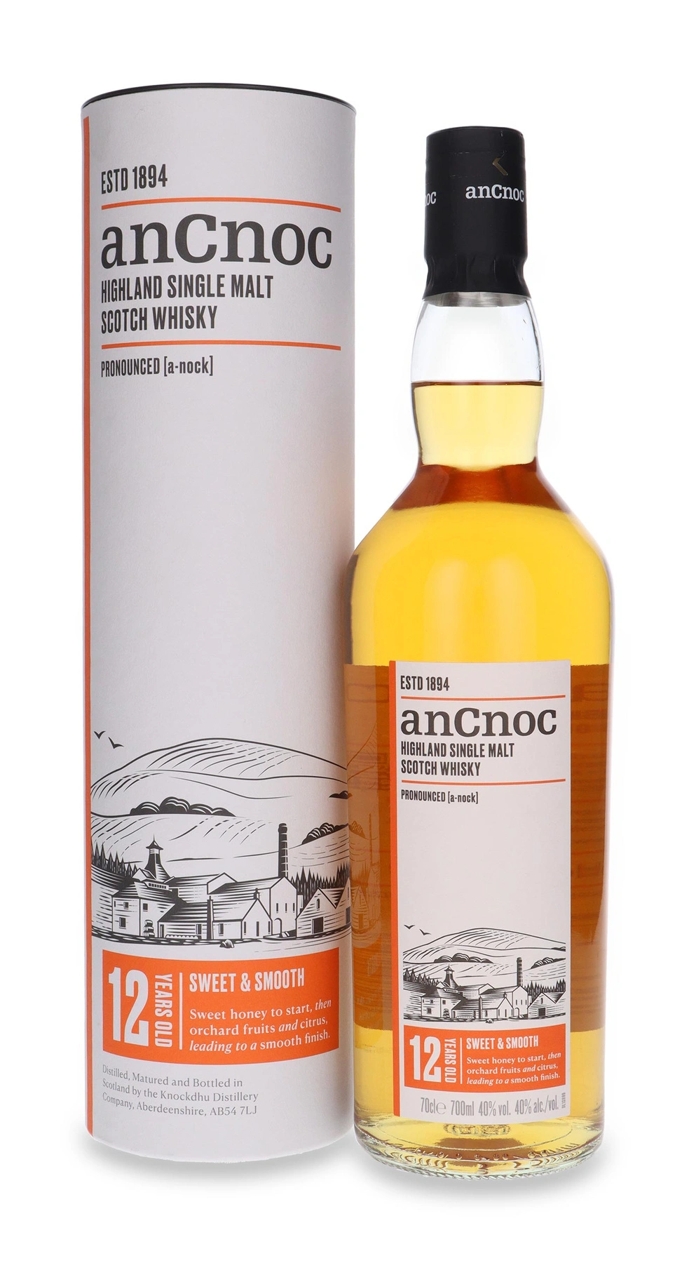 Ancnoc 12 YO Sweet & Smooth