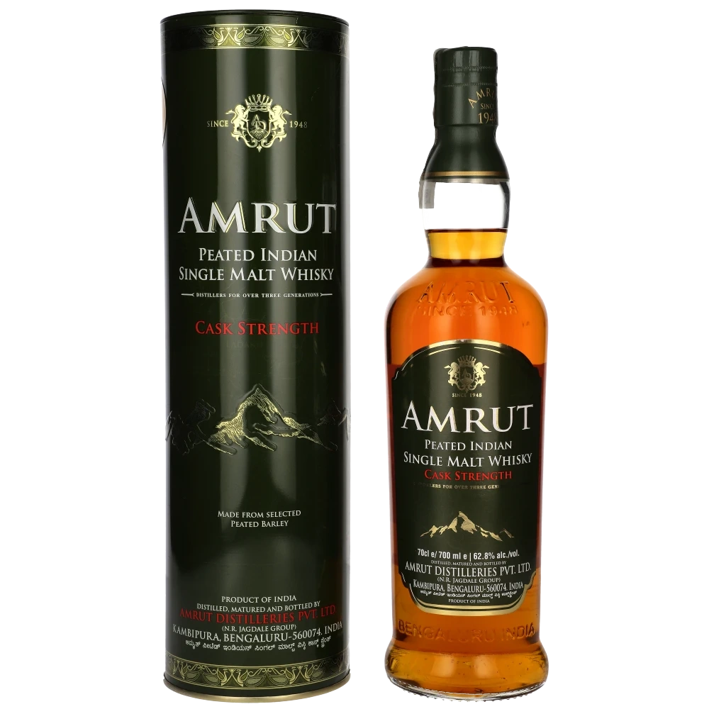 Amrut Peated Indian Malt CS
