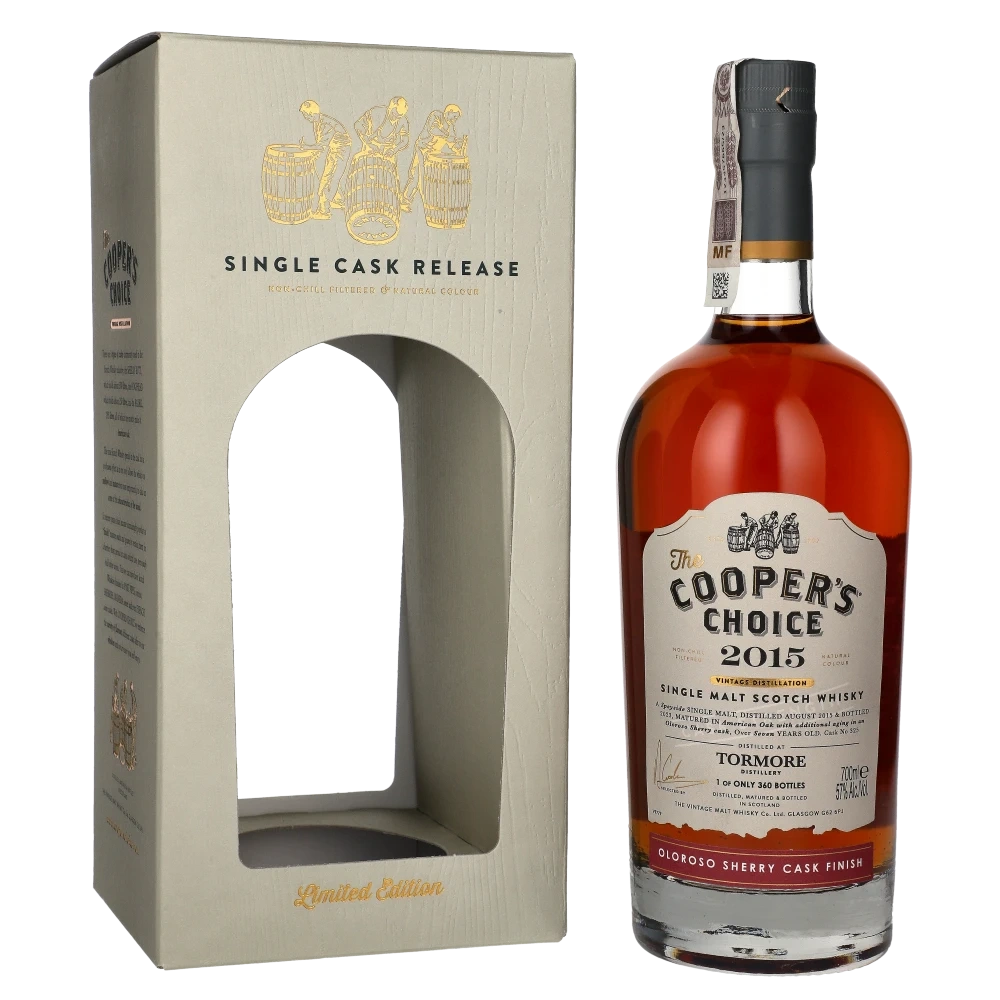 Coopers Choice Tormore 2015 7 YO Oloroso Sherry Cask Finish