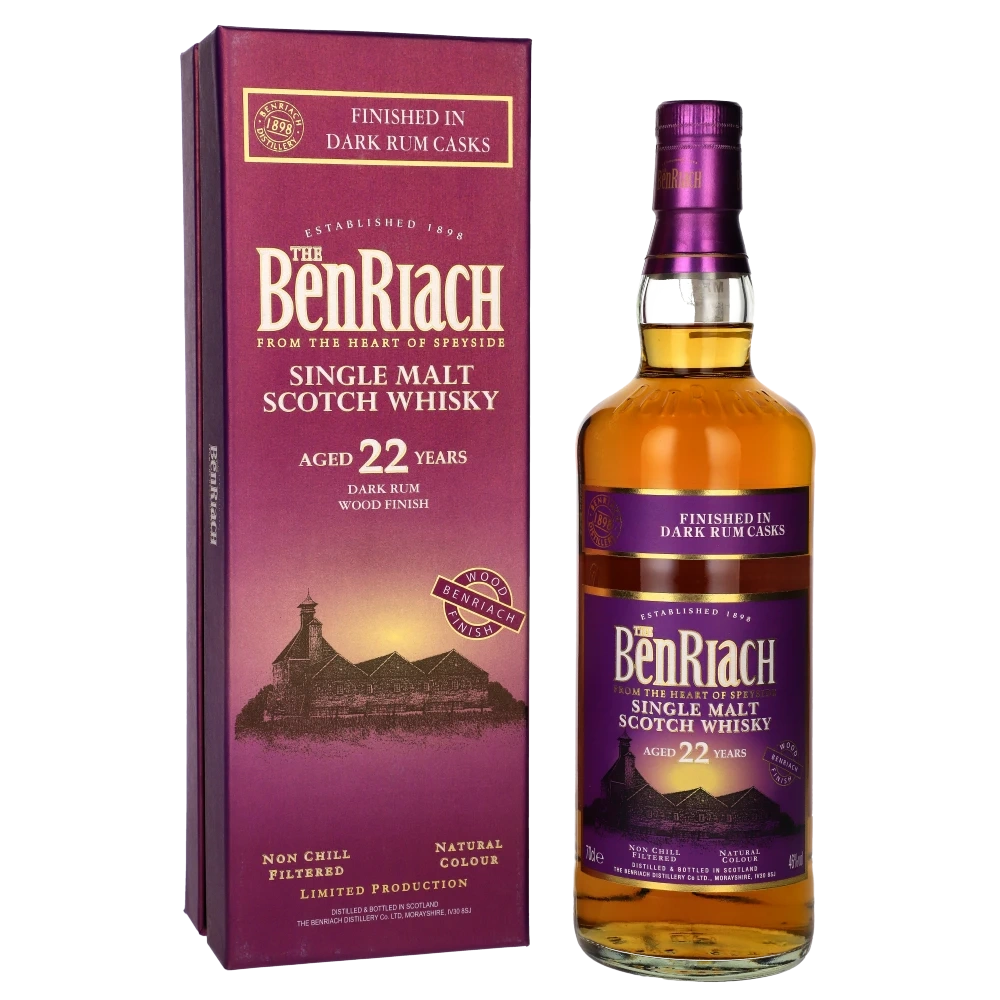 Benriach 22 YO Dark Rum Finish