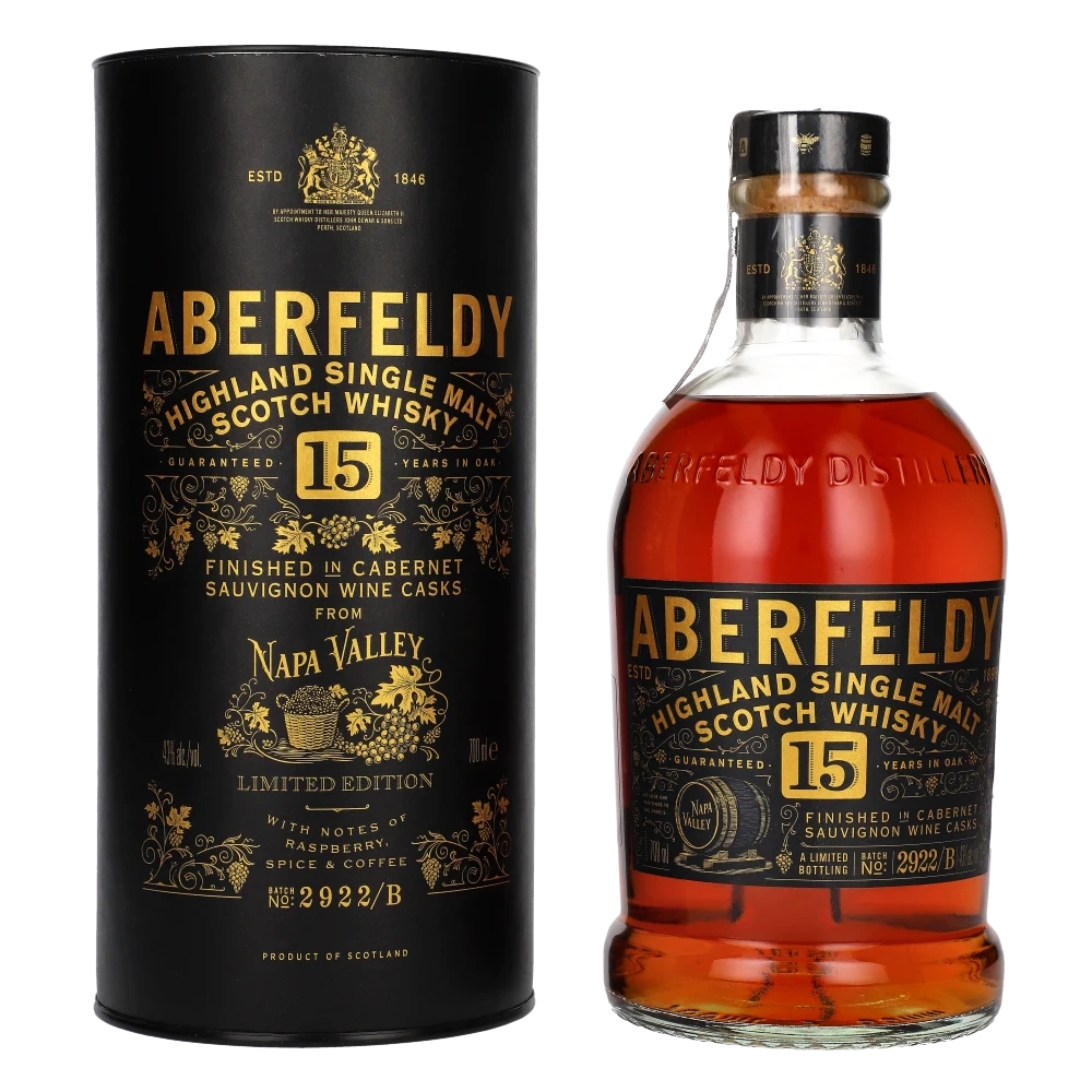 Aberfeldy 15 YO Napa Valley Cabernet Sauvignon Cask