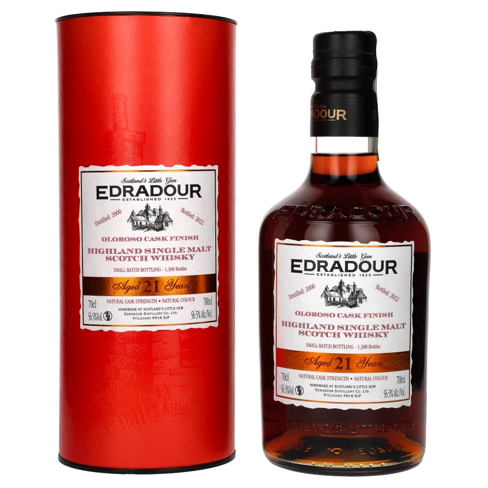 Edradour 21 YO Oloroso Cask Finish