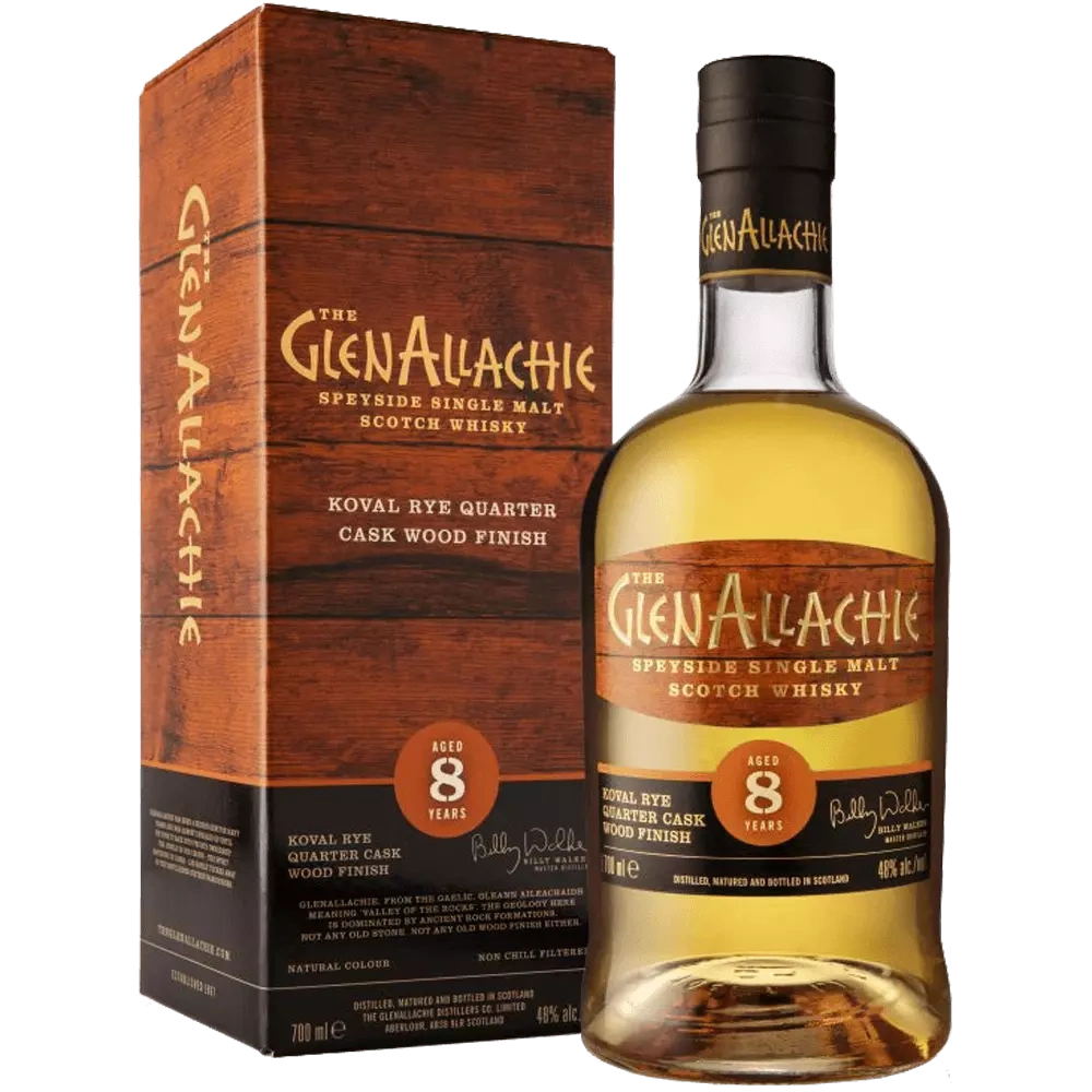Glenallachie 8 YO Rye Wood Finish