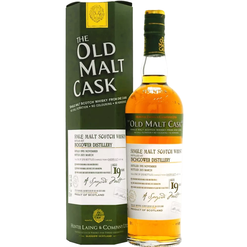 Hunter Laing 19 YO Old Malt Cask Inchgower 1995
