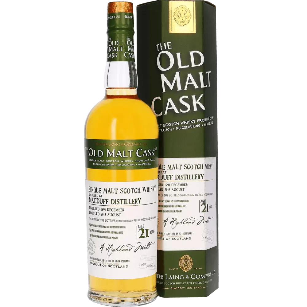 Hunter Laing 21 YO Old Malt Cask Macduff 1991