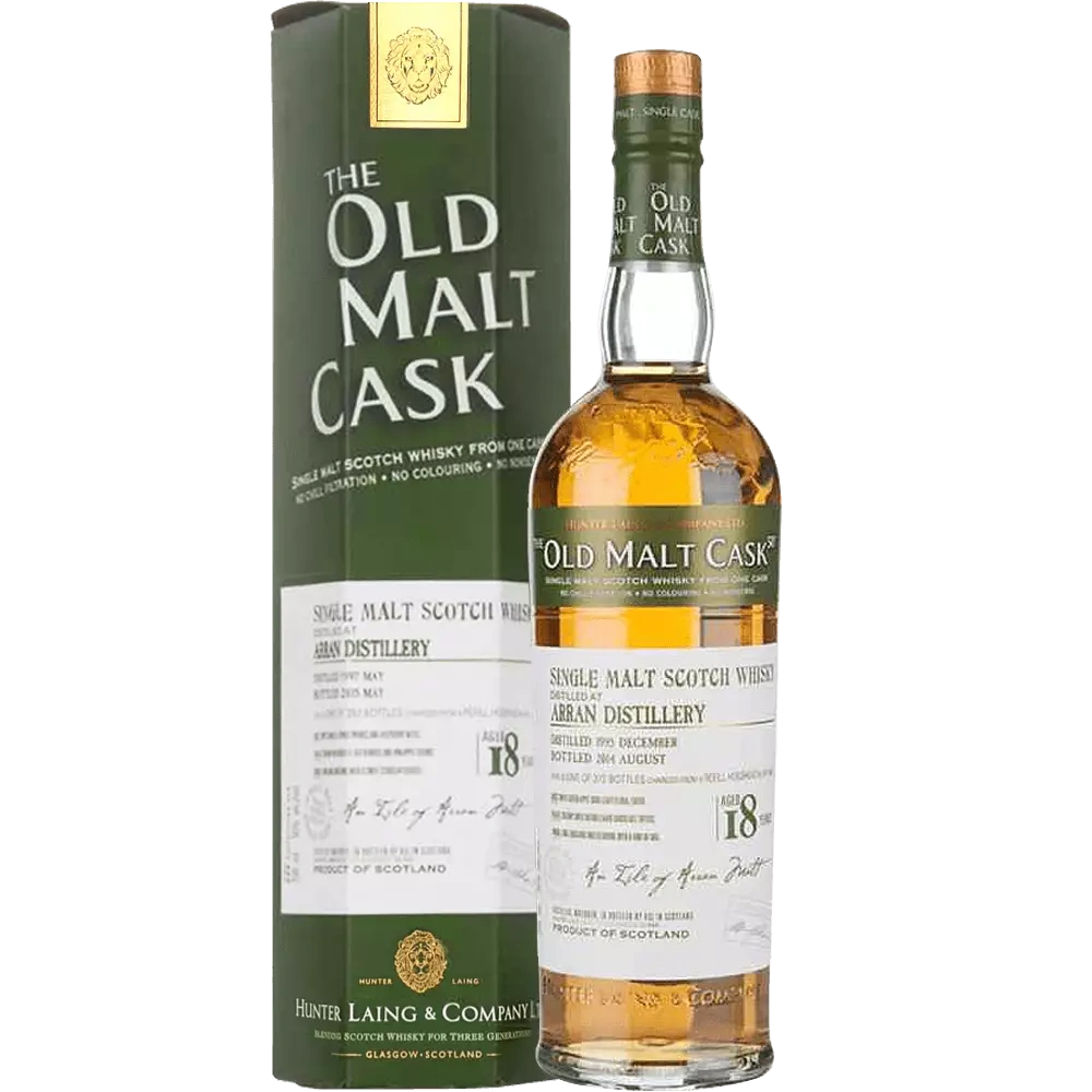 Hunter Laing 18 YO Old Malt Cask Arran 1995