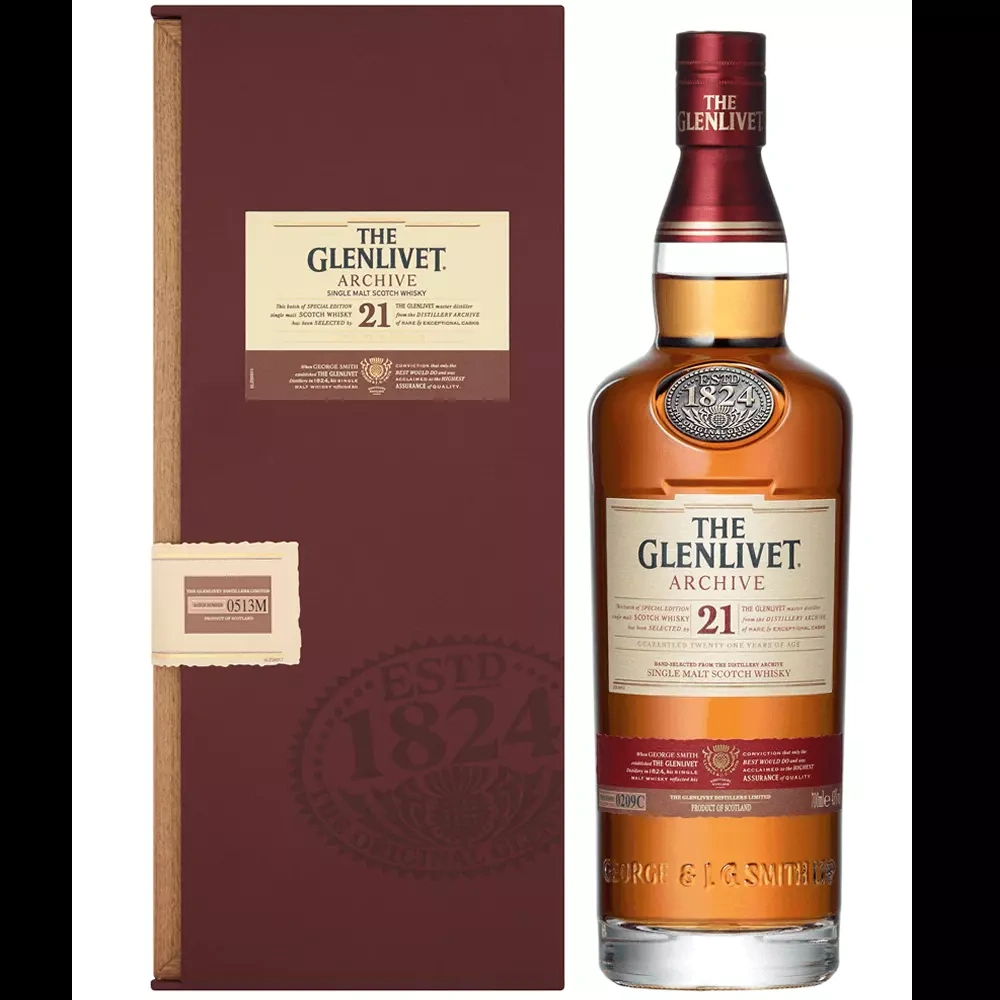 Glenlivet 21 YO Archive Wood