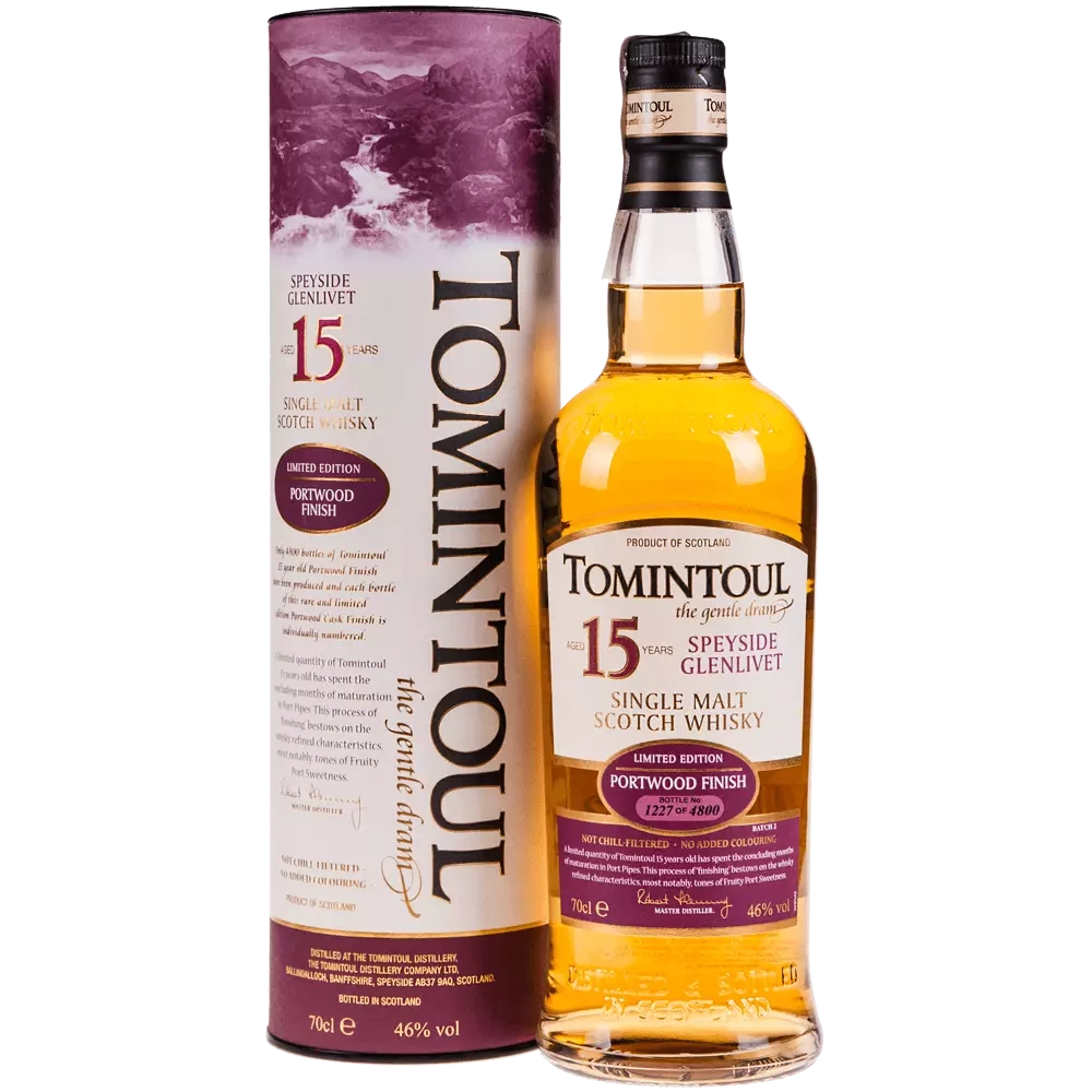 Tomintoul 15 YO Portwood Finish