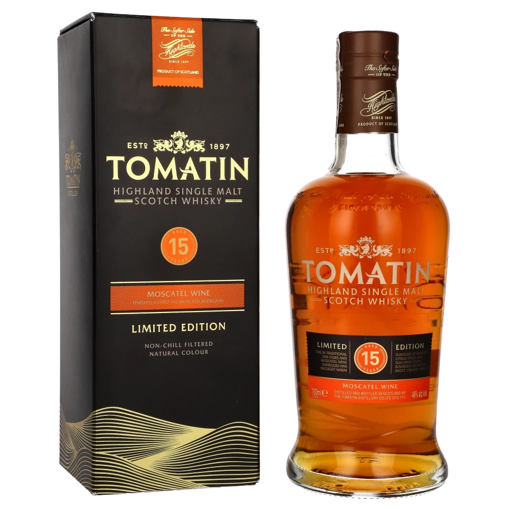 Tomatin 15 YO Moscatel Limited Edition