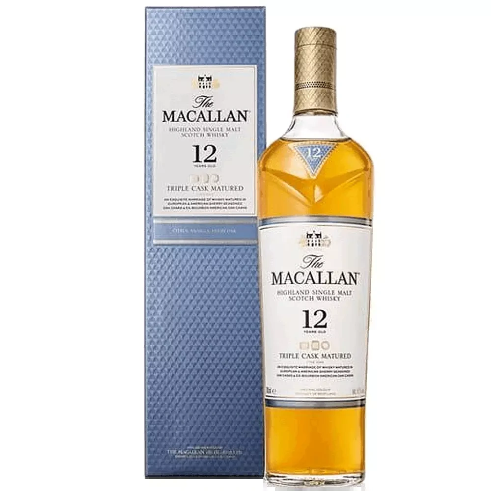 Macallan 12 YO Triple Matured