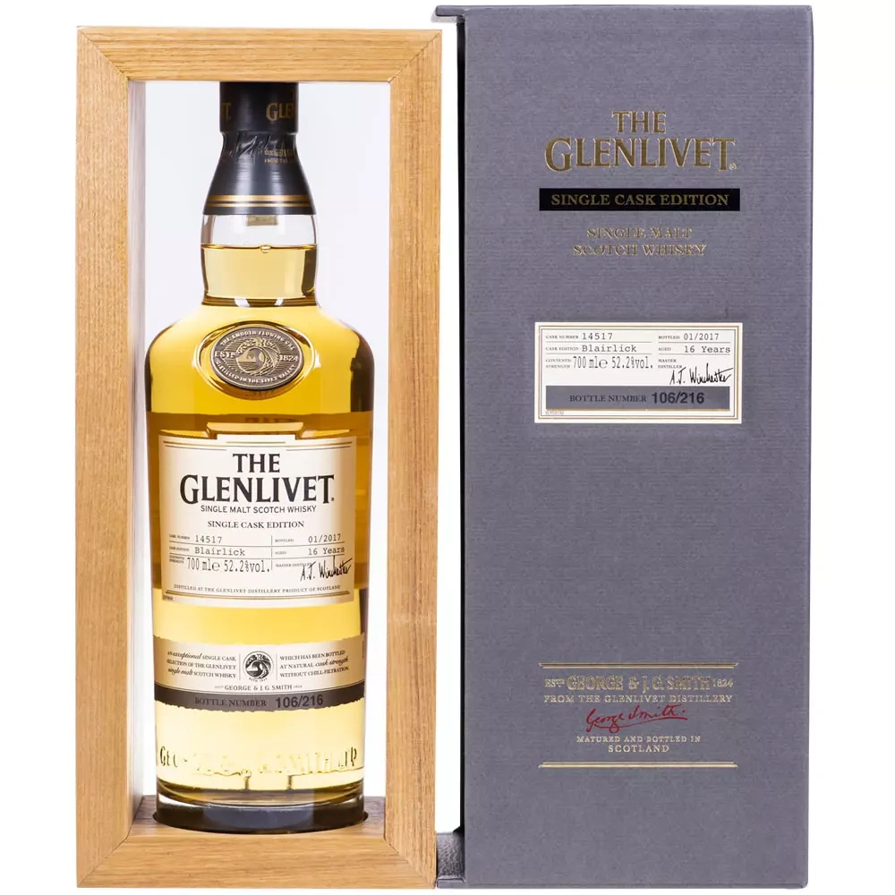 Glenlivet 16 YO Blairlick Hill Single Cask Edition