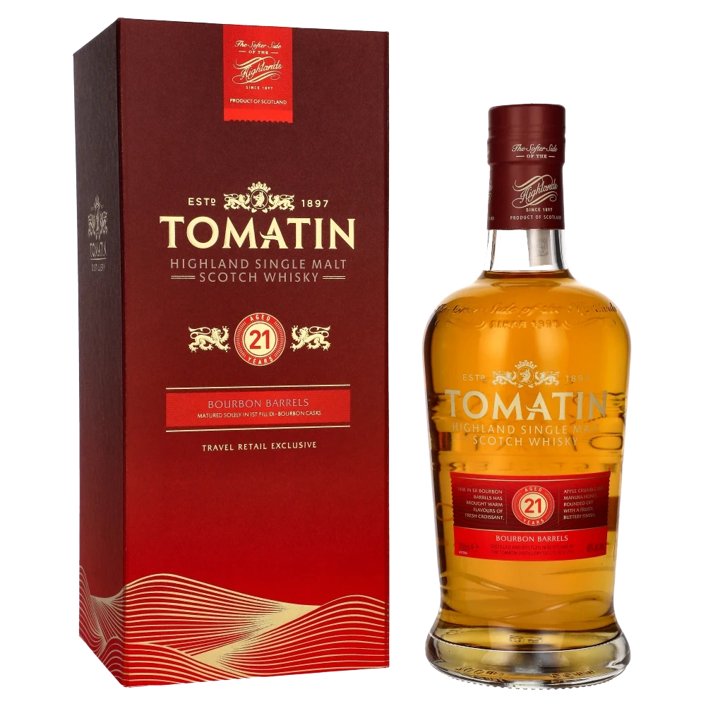 Tomatin 21 YO Bourbon Barrels