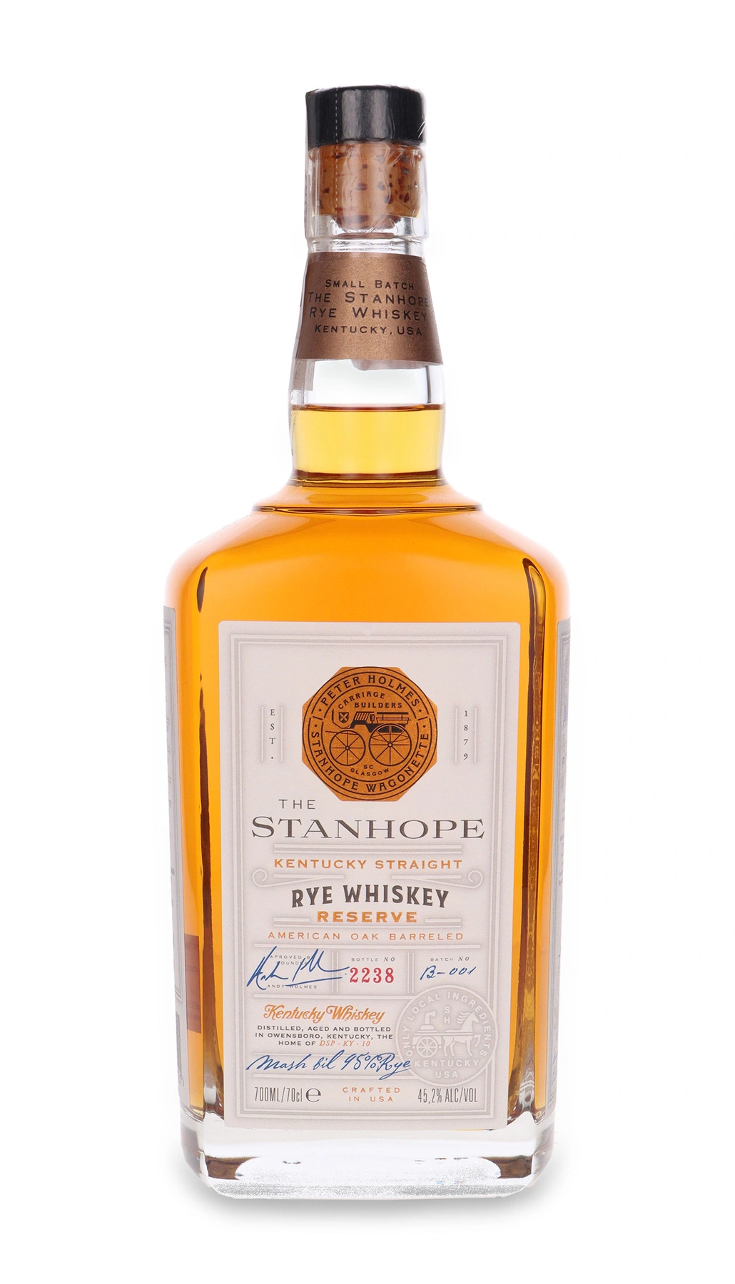 Artisan Spirits The Stanhope Rye Whiskey Reserve