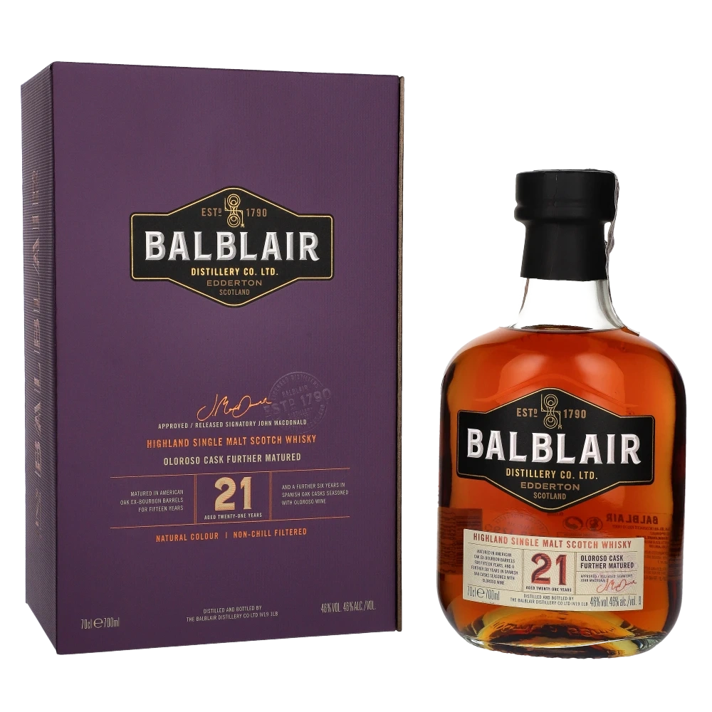 Balblair 21 YO