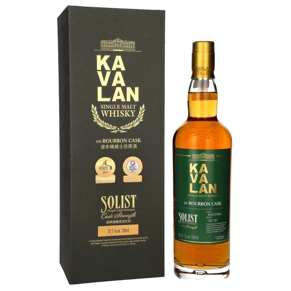 Kavalan Solist Bourbon Single Cask Strength