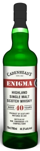 Cadenhead's 40 YO Enigma Highland