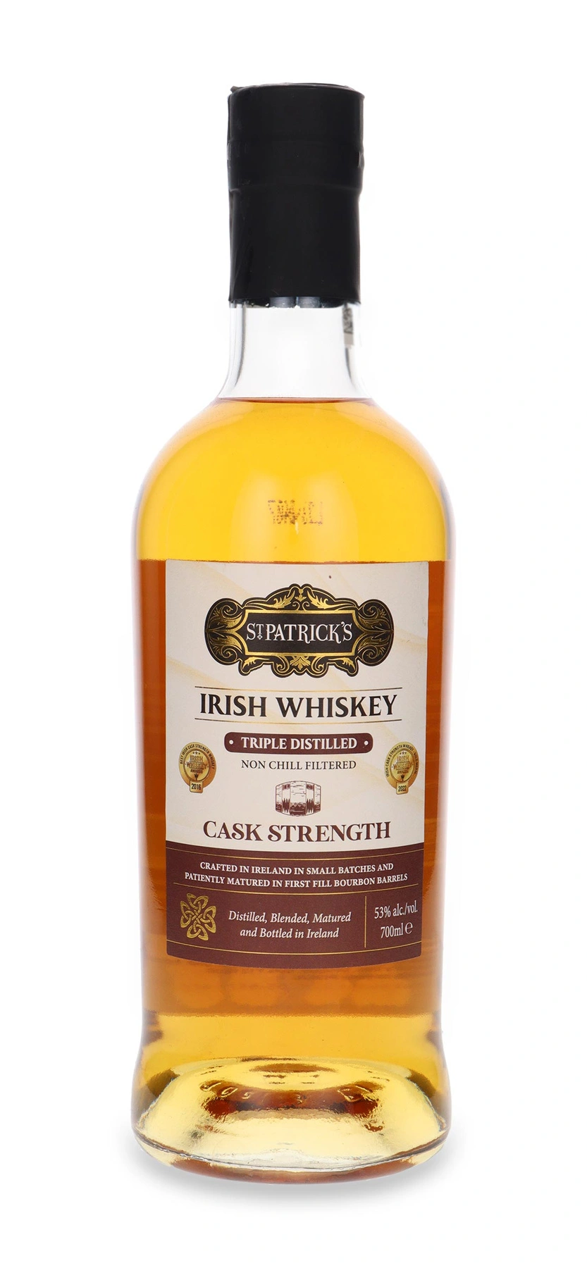 St. Patrick's Distillery Ltd St Patrick's Irish Whiskey Cask Strength