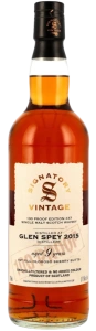 Signatory Vintage 9 YO Signatory Glen Spey 2015 100proof #37
