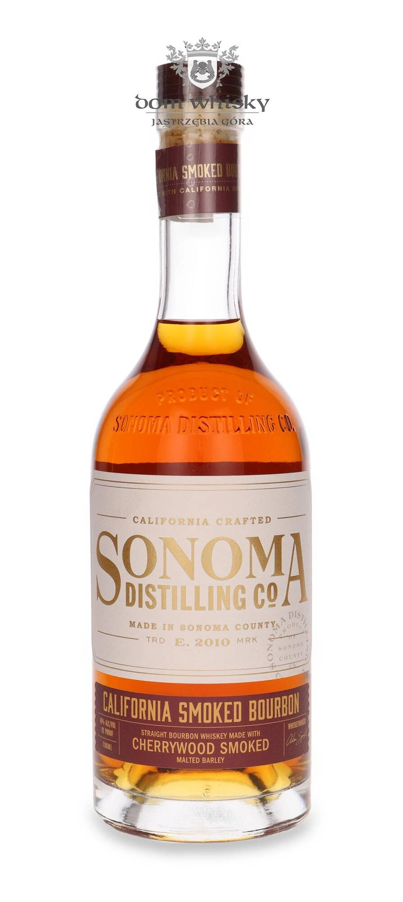 Sonoma County Distilling Co. Sonoma California Smoked Bourbon