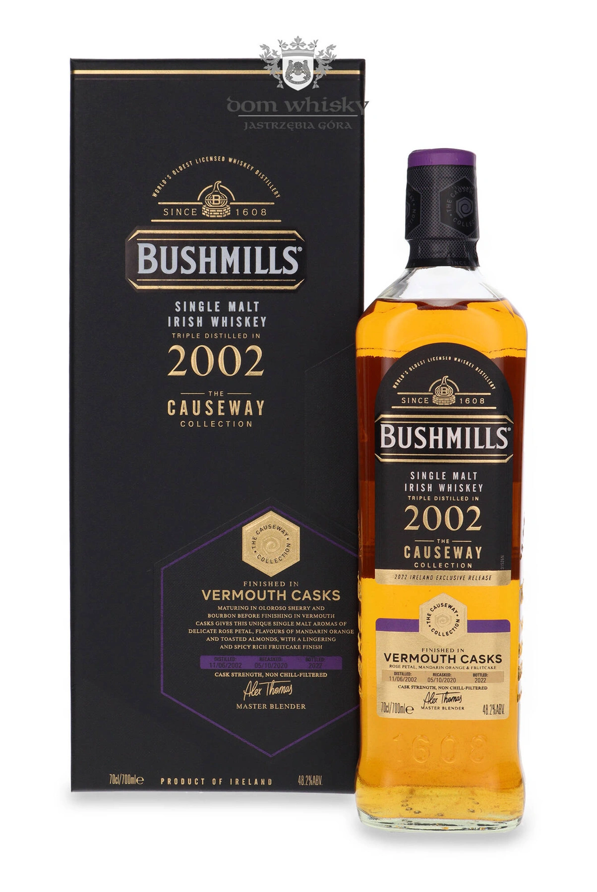 Bushmills 2002 The Causeway Collection Vermouth Casks