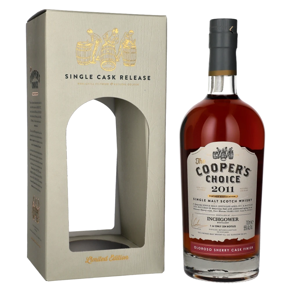 Coopers Choice Inchgower 2011 11 YO Oloroso Sherry Cask Finish