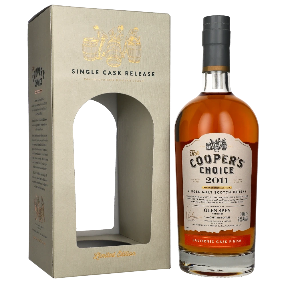 Coopers Choice Glen Spey 13 YO 2011 Sauternes Cask Finish