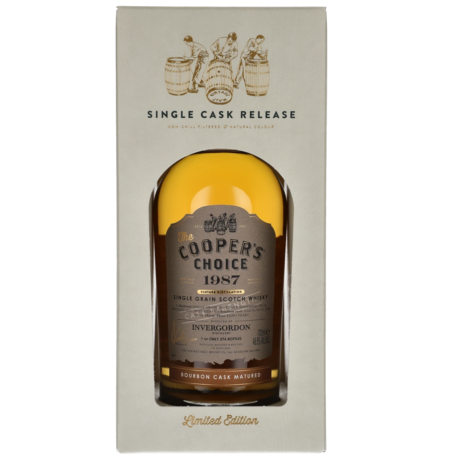 Coopers Choice Invergordon 33 YO 1987
