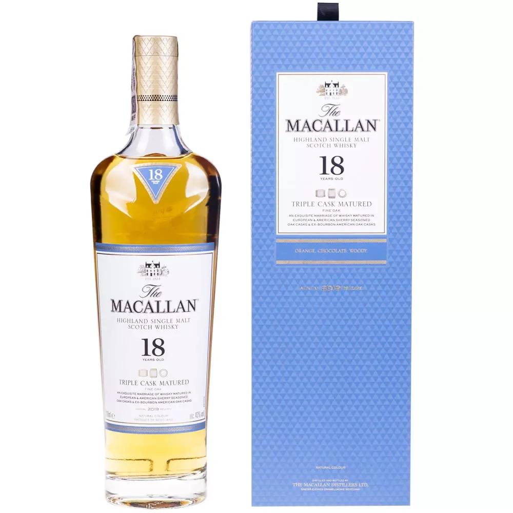 Macallan 18 YO Triple Cask