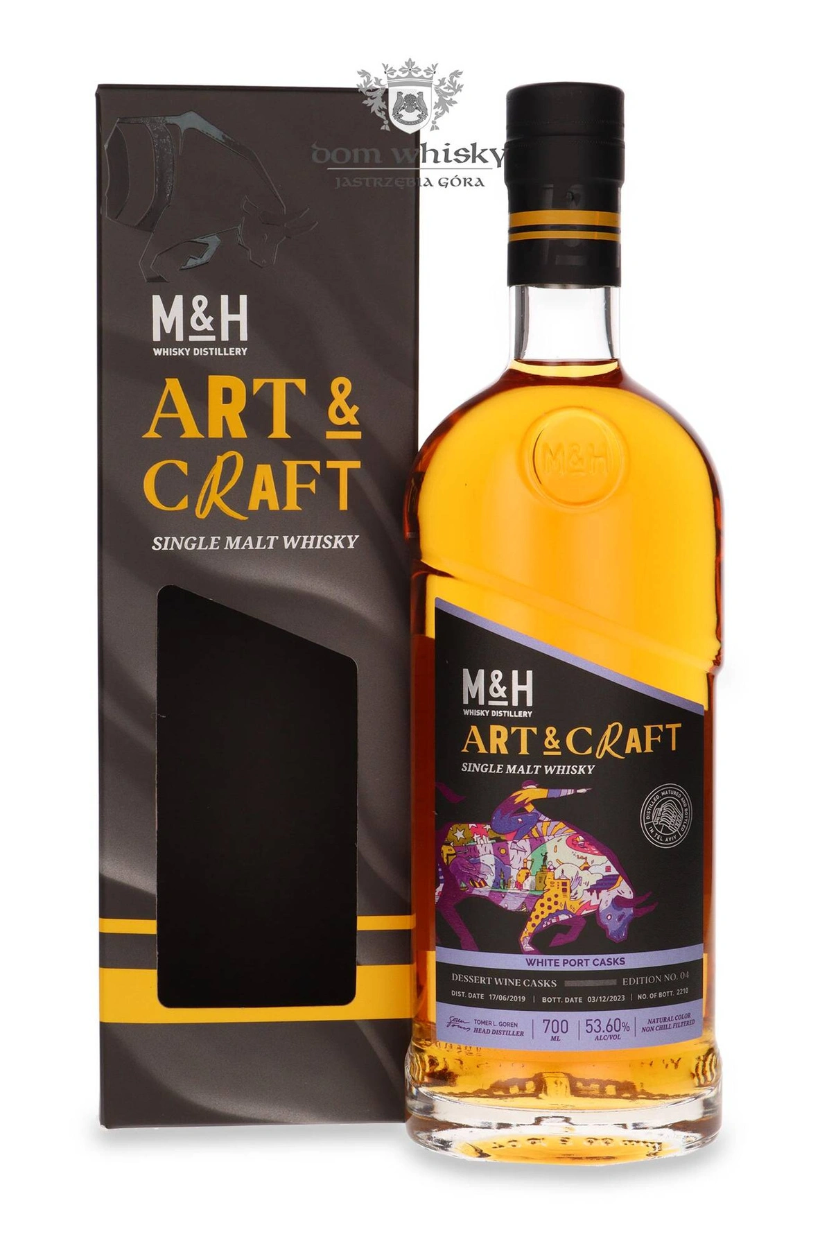 M&h Whisky Distilery M&h Art & Craft White Port Casks