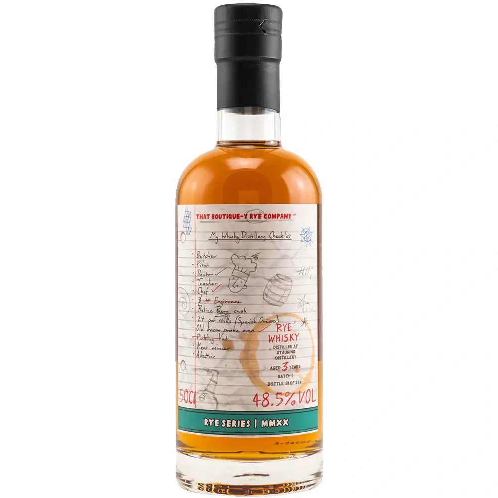 That Boutique-Y Rye Stauning 3 YO Bat. 1