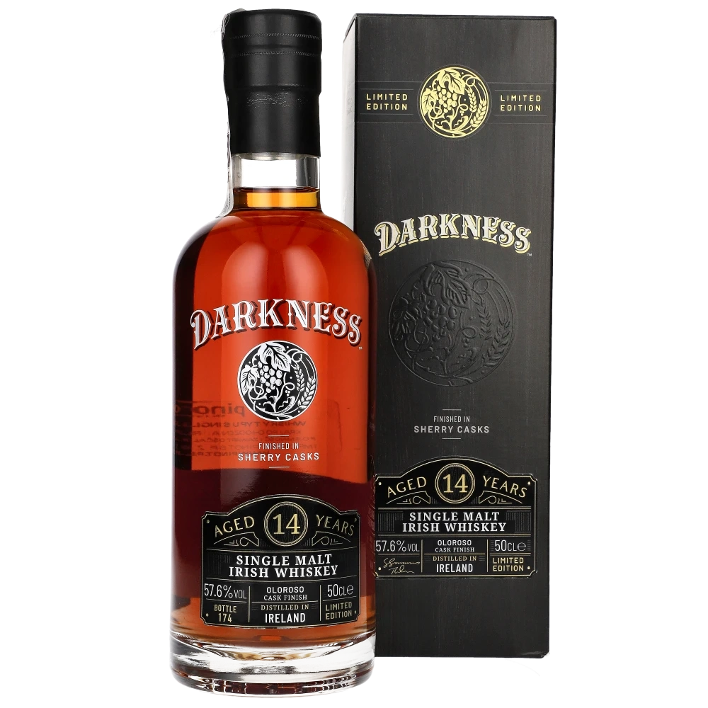 Darkness Irish Whiskey 14 YO Oloroso