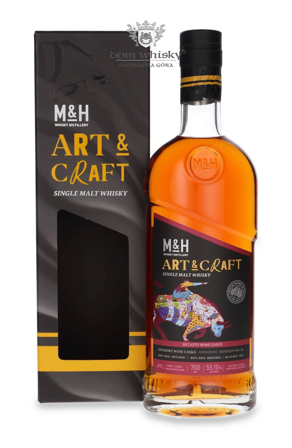 M&h Whisky Distilery M&h Art & Craft Recioto Wine Casks